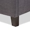 Baxton Studio Lea Modern Dark Grey Queen Size Storage Platform Bed 125-7018 - alternate 9